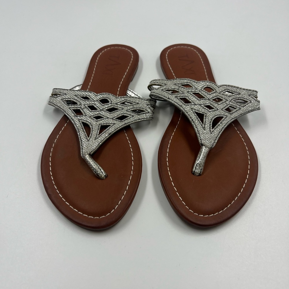 Taxi Flip Flip Sandals Woman Size 40 9.5